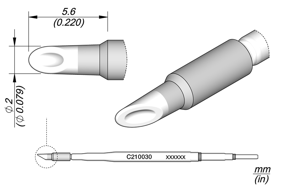 C210030 - Cartridge Spoon Ø2